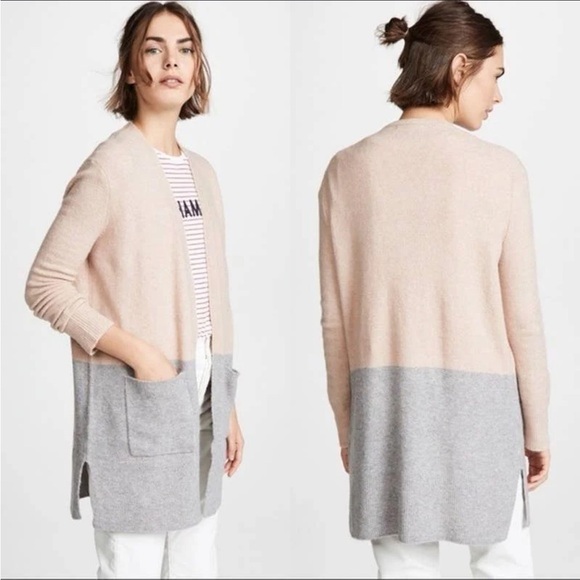 NWT Madewell Two Color Cardigan - Picture 1 of 4